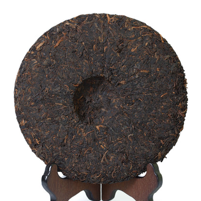 2008 357 克云南金质奖章 Gongting Gold Buds Pu'erh Puer Ripe 茶饼-