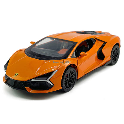 1/32 Lamborghini Revuelto Model Car Diecast Toy Vehicle Toys for Boys Kid Orange