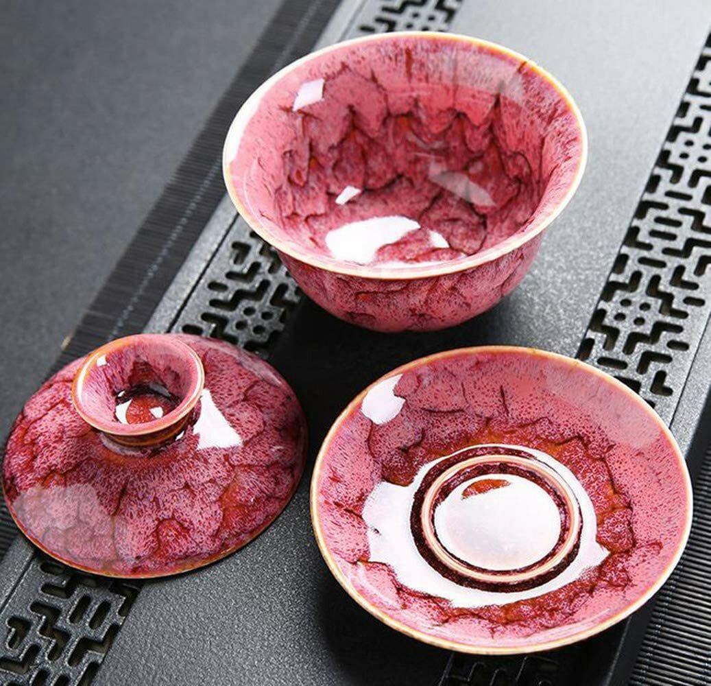 170ml Gaiwan Ceramic Tea Bowl Saucer Cup Tea Tureen Teaware Drinkware Tea Set