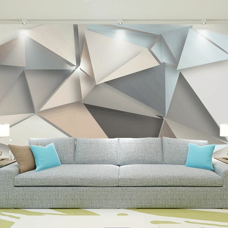 Photo Wallpaper Mural 3D Modern TV Background Living Room Home Wall Cover Decors