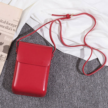 Messenger Bag Saddle Flap Shoulder Bag Small PU Leather Crossbody Bags Women