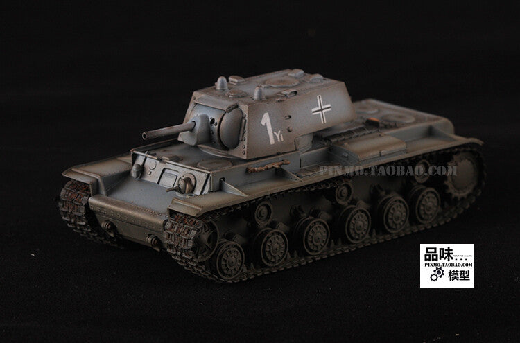 1/72 German KV1 Heavy Tank Model Defense Force Grey