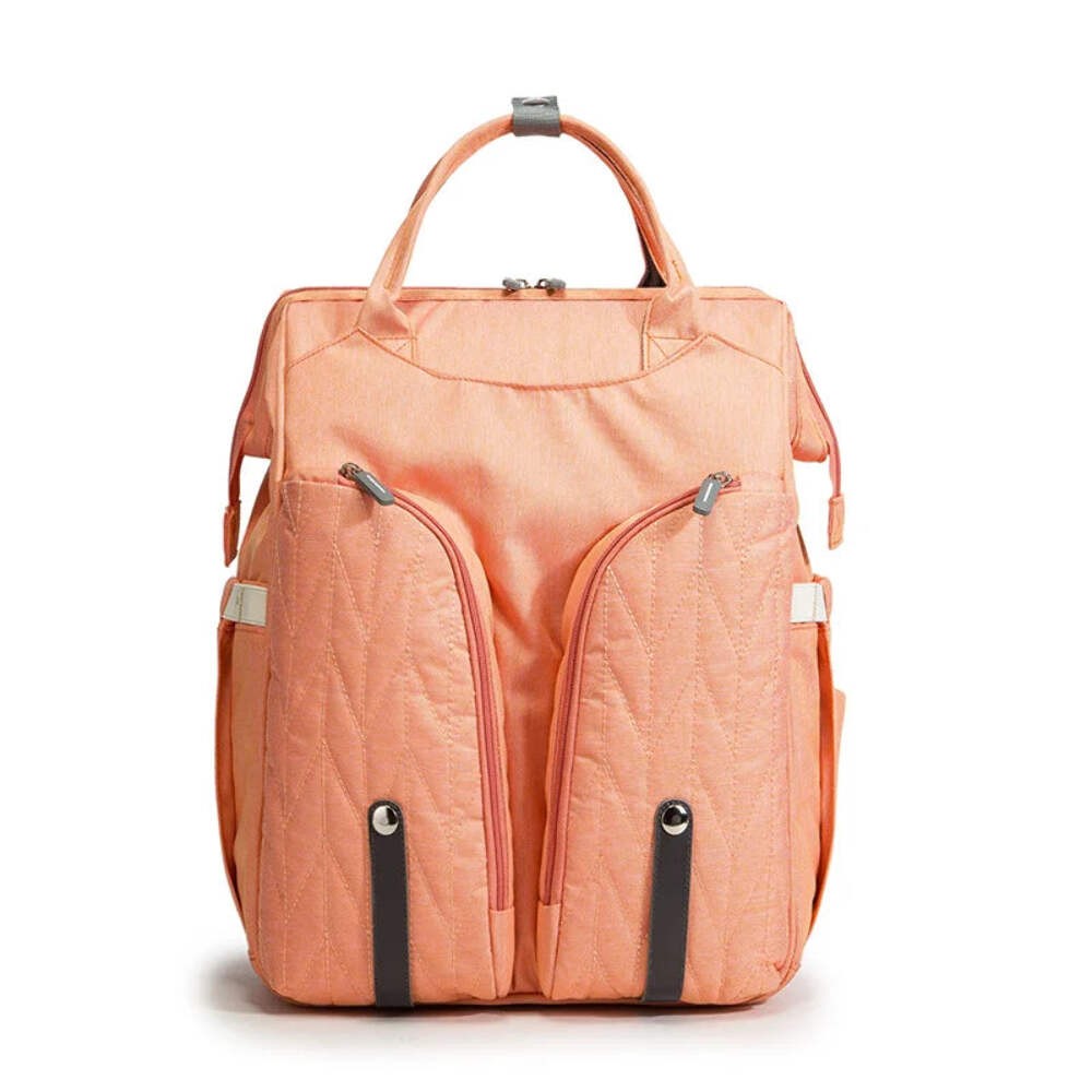 Baby Diaper Travel Backpack with Foldable Crib