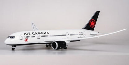 1:130 43CM AIR CANADA BOEING 787 Passenger Airplane Landing Gear Resin Model