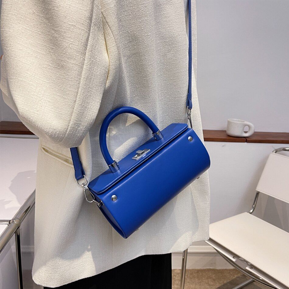 Small Synthetic Leather Bag Shoulder Crossbody Summer Handbag 20*10*10.5 CM Hasp