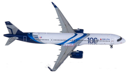 1:400 Geminijets Delta Air Lines Airbus A321neo Passenger Airplane Diecast Model