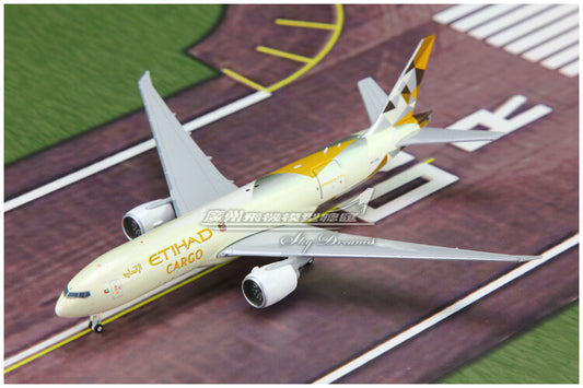 1:400 GeminiJets ETIHAD CARGO B777-200LRF Airplane Diecast Plane Aircraft Model