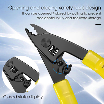 FTTH Cfs-3 Port Three Cfs-3 Optical Fiber Stripping Pliers Stripper Tool
