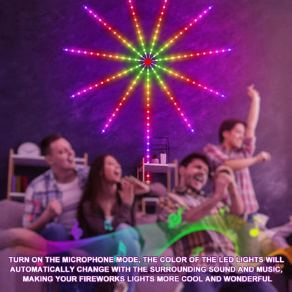 Smart Firework LED Light Strip with App & Music Sync