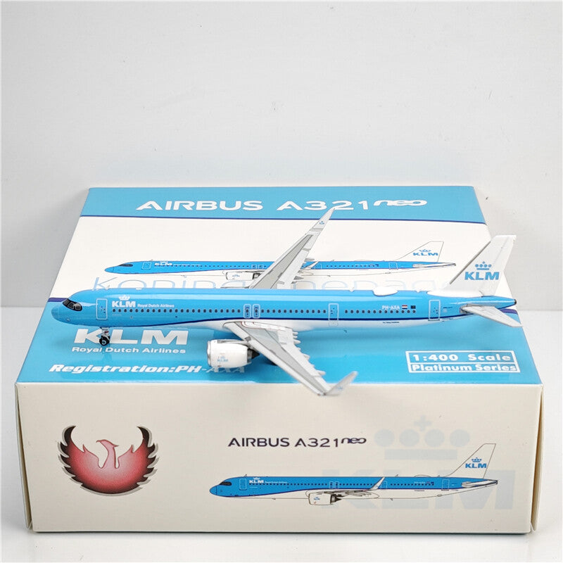 1:400 Phoenix KLM AIRBUS A321neo Airplane Diecast Aircraft Plane Model