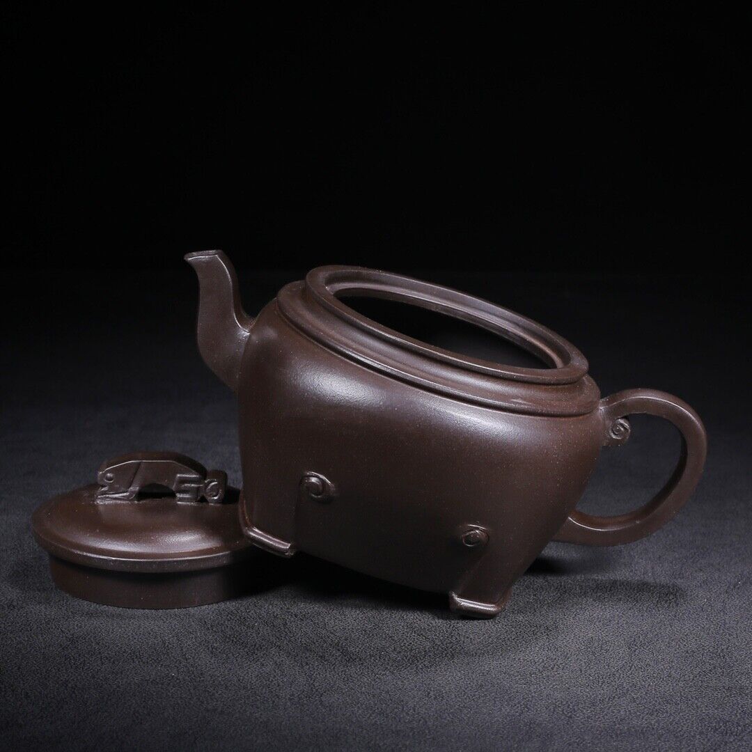 Chinese Yixing Zisha Clay Handmade Exquisite Teapot（四方如意 底款：吴云根）