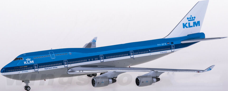 1:400 Phoenix KLM BOEING 747-400 Passenger Airplane Diecast Aircraft Plane Model