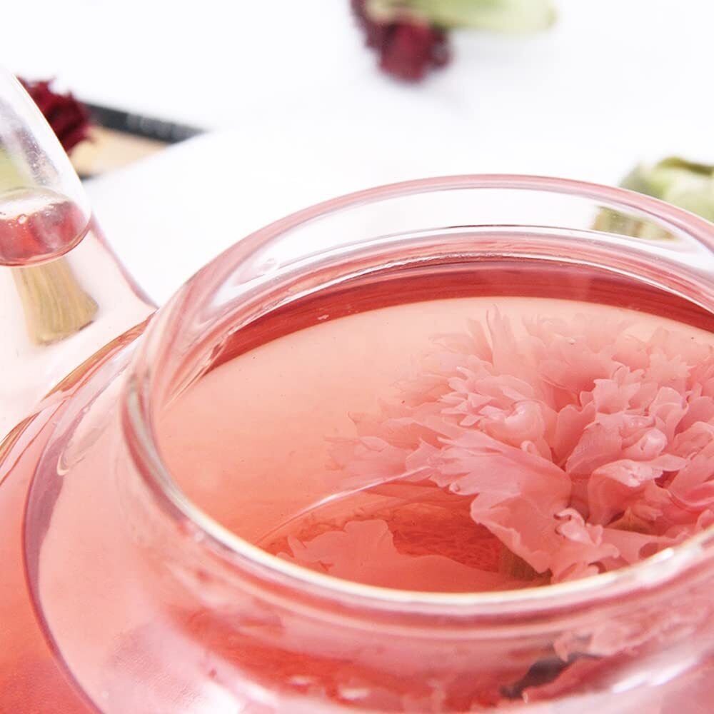 Dried Carnation Flower Tea Carnation Herbal Tea Blooming Flower Tea 2.47oz/70g