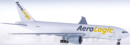 1:200 32CM Hogan AeroLogic BOEING 777-200F Airfreighter ABS Plastic Plane Model