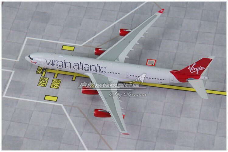 1:400 Phoenix Virgin Atlantic AIRBUS A340-300 Passenger Airplane Diecast Model