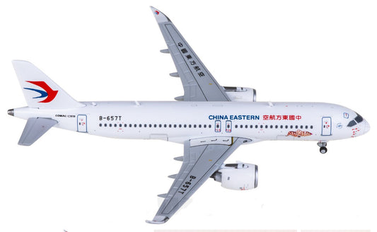 1:400 JC Wings China Eastern Comac C919 Passenger Plane Diecast Aircraft Model