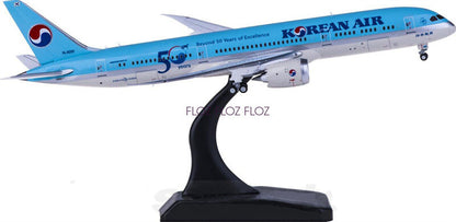 for JC Wings Korean Air for Boeing 787-9 Dreamliner HL8081 1:400 Pre-built model