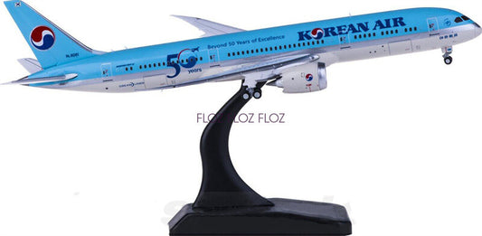 for JC Wings Korean Air for Boeing 787-9 Dreamliner HL8081 1:400 Pre-built model