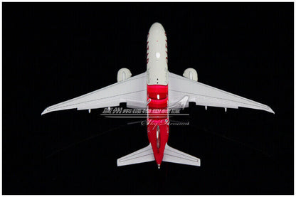 1:400 JC Wings QATAR BOEING 777-200LR Passenger Airplane Flap Down Diecast Model