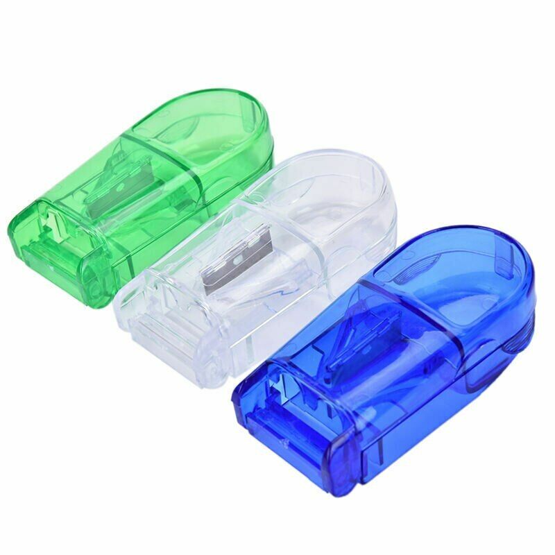 Pill Cutter Handy Drug Box Tablet Splitter Medicine Pill Case Pill Cutter Case