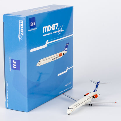 1:400 NG Models SAS McDonnell Douglas MD-87 Airplane Diecast Aircraft Model