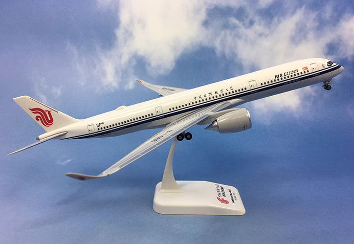 33CM 1:200 Risesoon AIR CHINA AIRBUS A350-900 Plane ABS Plastic Aircraft Model