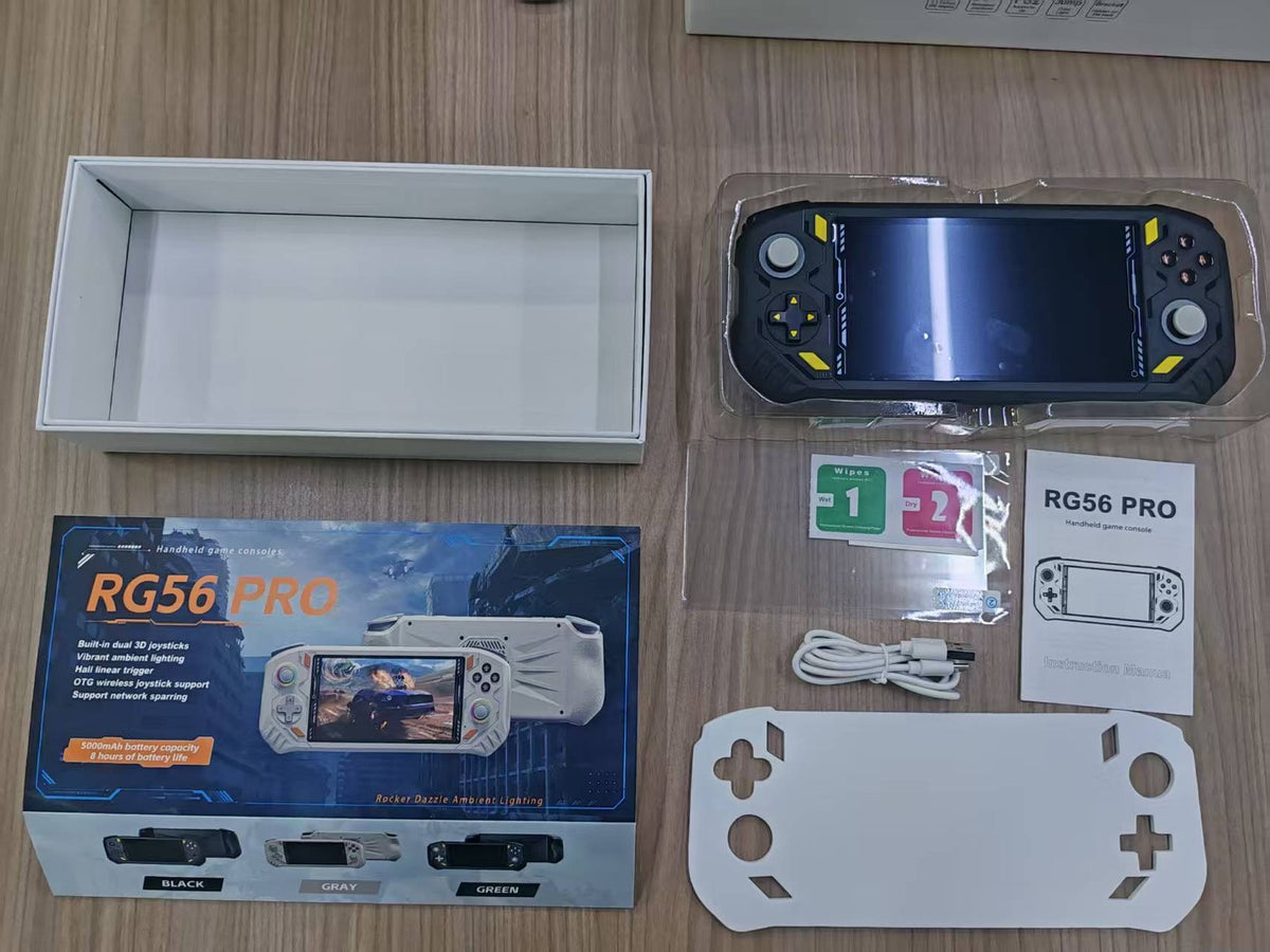 Retro RG56PRO open source handheld game console 5.5'' PSP2HD projection screen