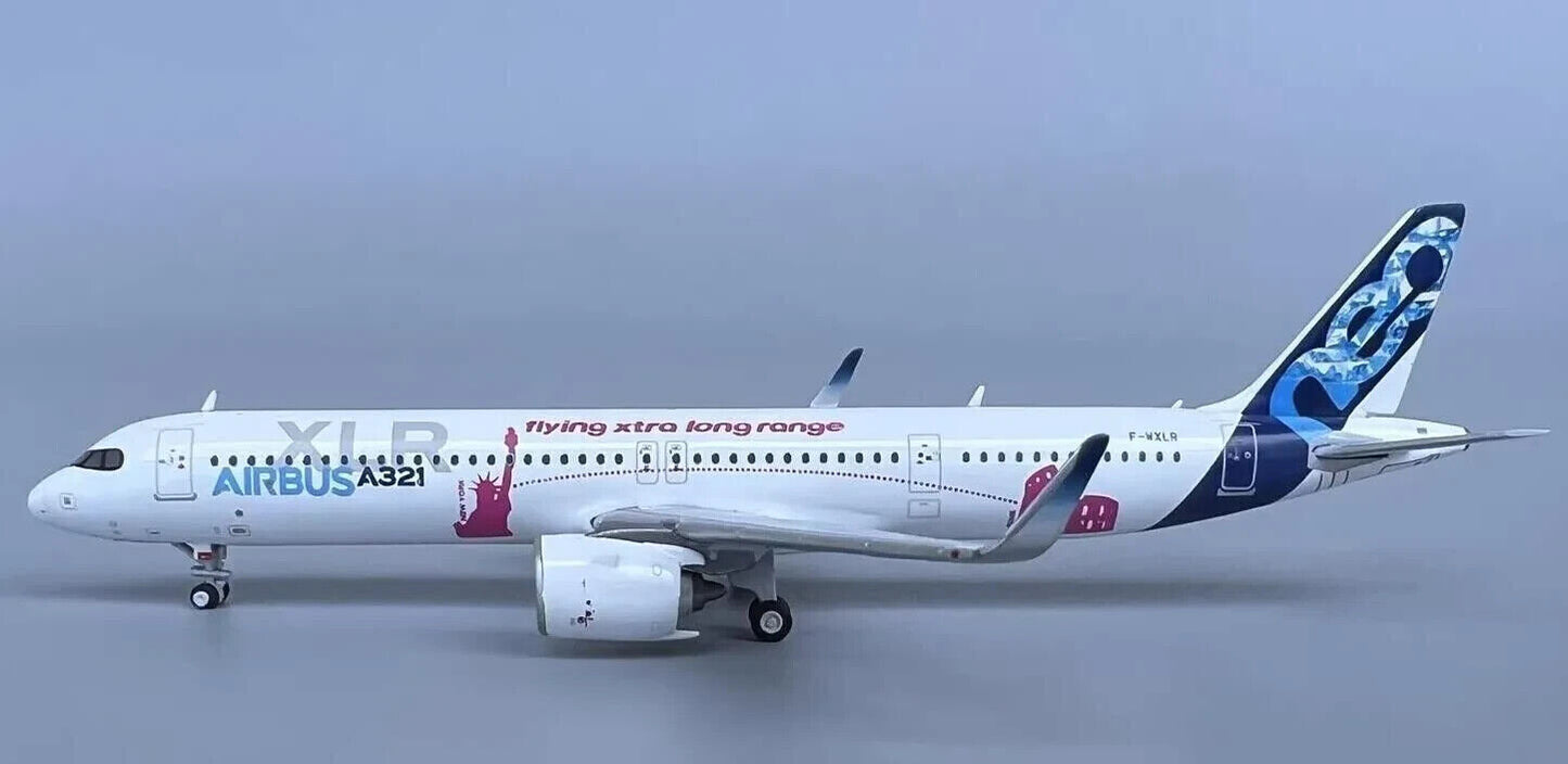 1:400 JC Wings AIRBUS A321XLR Passenger Airplane Diecast Plane Aircraft Model