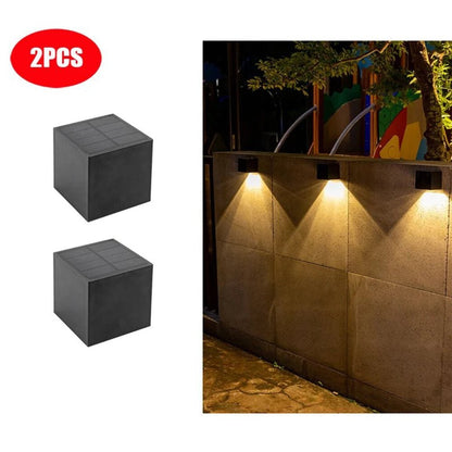 Solar Wall Lamp – Modern LED Outdoor Lighting
