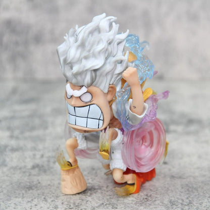 Anime One Piece Sun God Nika Ruffy Gear 5 PVC Actionfigur Modell Spielzeug Statue-