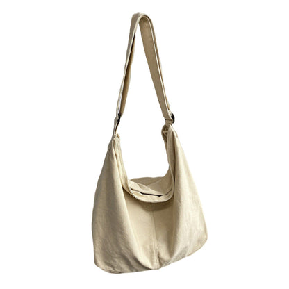 Women Shoulder Bag Shopper Canvas Tote Bag Large Capacity Crossbody Bags