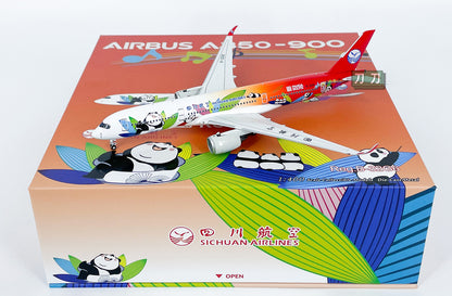 1:400 NGmodels SICHUAN AIRLINES AIRBUS A350-900 B-32G6 Airplane Diecast Model