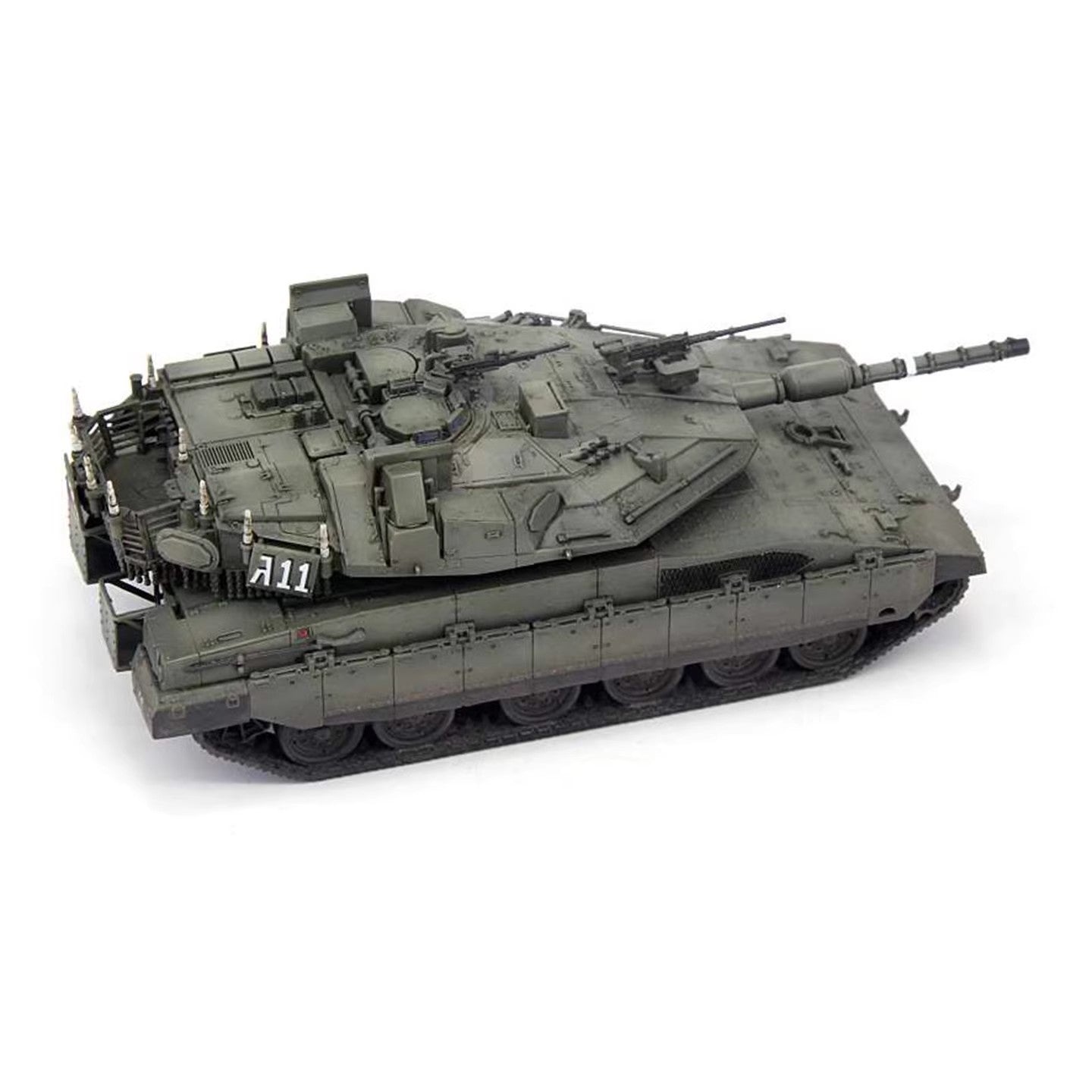 Homemade 1/72 Israel Merkava 4M Main Battle Tank Finished Model Ornament