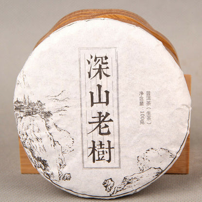 100g Cha Pu'er Tea Handmade Pu-erh Tea Ecology Old Tree Organic Green Sheng Puer