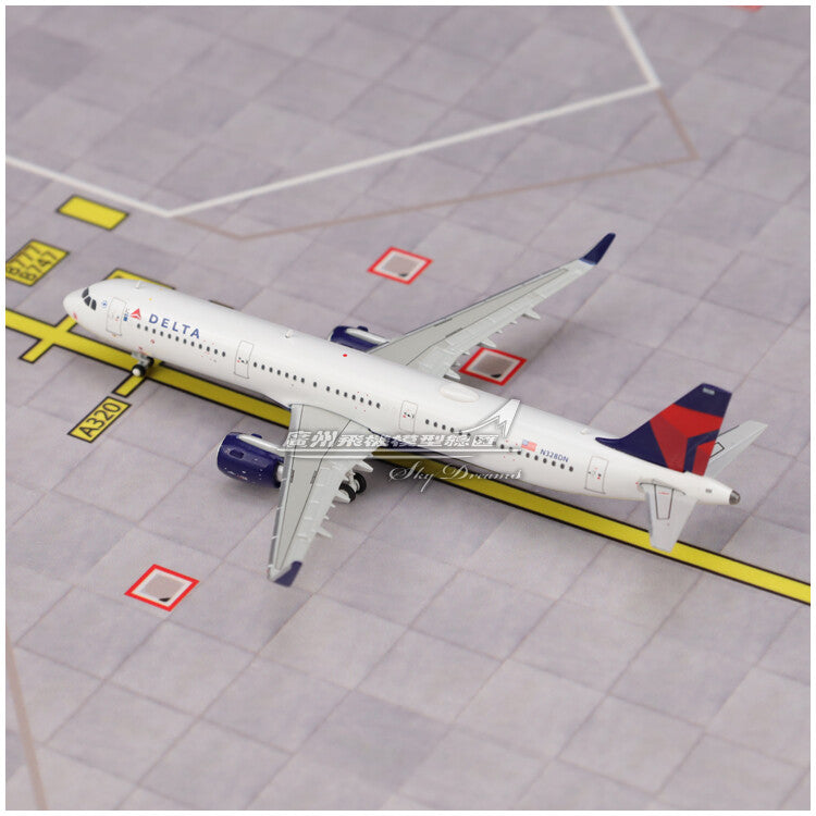 1:400 GeminiJets DELTA AIRBUS A321 Passenger Airplane Diecast Aircraft Model