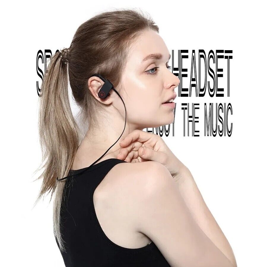 Audifonos Bluetooth 5.0 a Prueba de Agua Auriculares Deportivos inalámbricos!!!