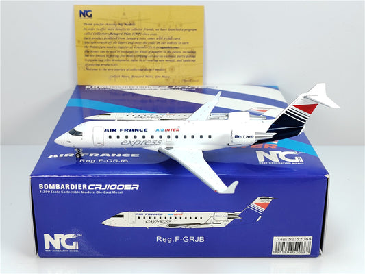 1:200 NG Model AIR FRANCE BOMBARDIER CRJ-100ER Airplane Diecast Aircraft Model
