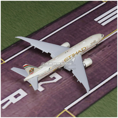 1:400 JC Wings Etihad Airways Plane B777-200LR Diecast Aircraft Model