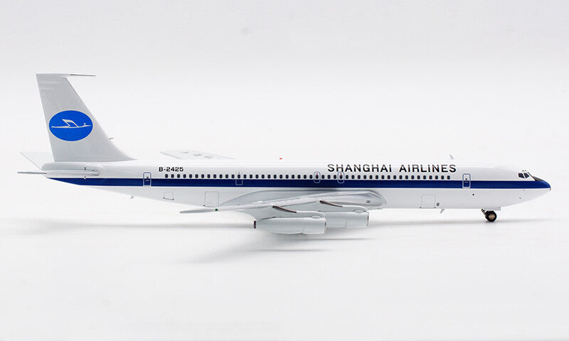 1:200 Aviation SHANGHAI AIRLINES BOEING B707-300 Airplane Diecast Plane Model