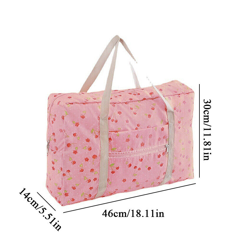 Folding Printing Duffle Gym Bag Sports Travel Luggage Handbag Tote Shoulder Bag