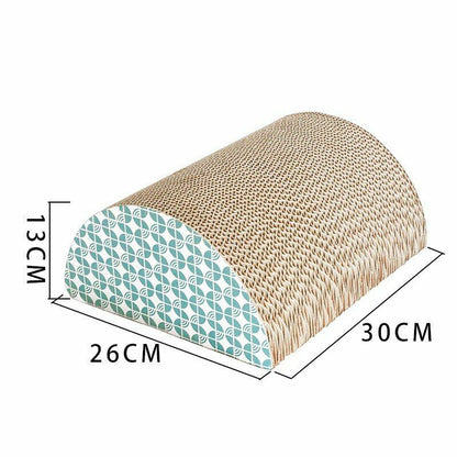 Corrugated Cat Scratch Toy Board Pad Grinding Nail Interactive Protect Furniture