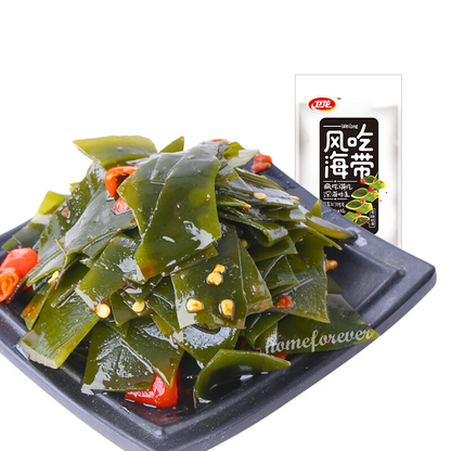 卫龙风吃海带脆辣 中国特产零食小吃 500g Weilong Spicy Kelp Seaweed Chinese Snacks