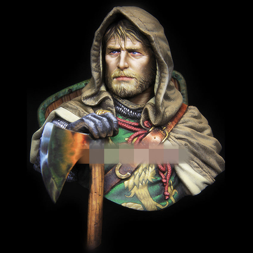 1/10 resin figures bust model kit Ancient European fighters bust X137 resin kit