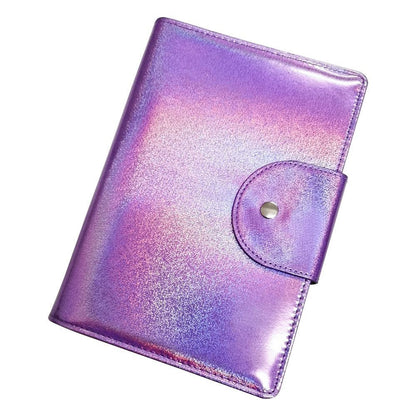 Nail Art Tools PU Leather Stamping Plate Organizer Case 50 Slot Card Storage Bag