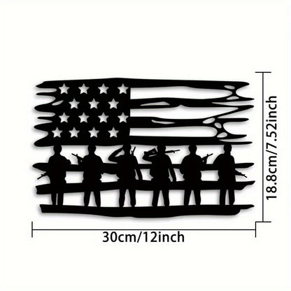 Personalized American Freedom Metal Sign - Custom Wall Art for Independence Day