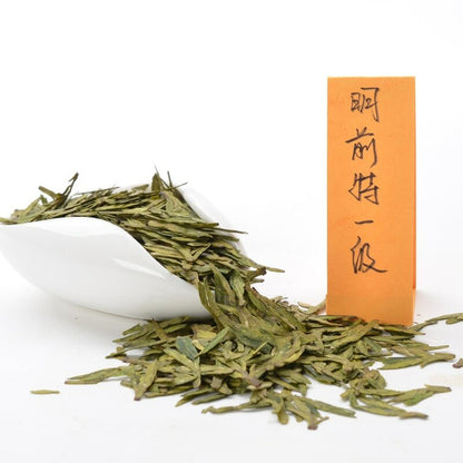 Longjing Green Tea West Lake Early Spring Premium Chinese Loose Leaf Tea 50g