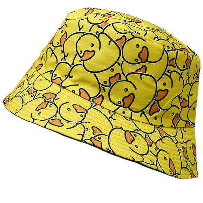 Unisex 100% Cotton Bucket Hat Boonie Hunting Fishing Outdoor Reversible Cap