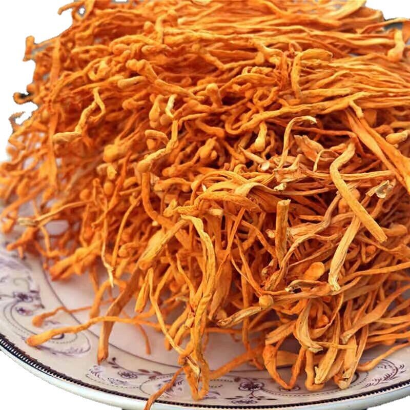 Chinese Anti-aging Cordyceps Flower100g Chong Cao Hua Lowering Blood Pressure