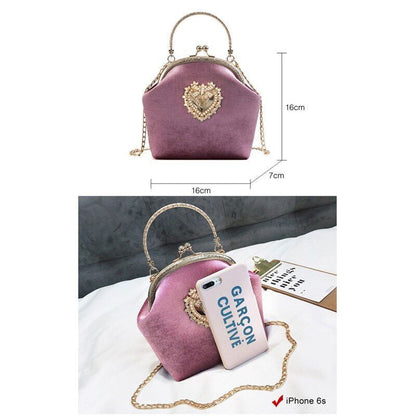 Evening Bag Pearl Handbag Wedding Shoulder Tote Bags Chain Crossbody 16*16*7 CM