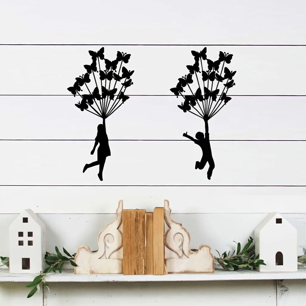 1pc Butterfly Theme Decor, Wall Art Decorations, Indoor Living Room Classic Room